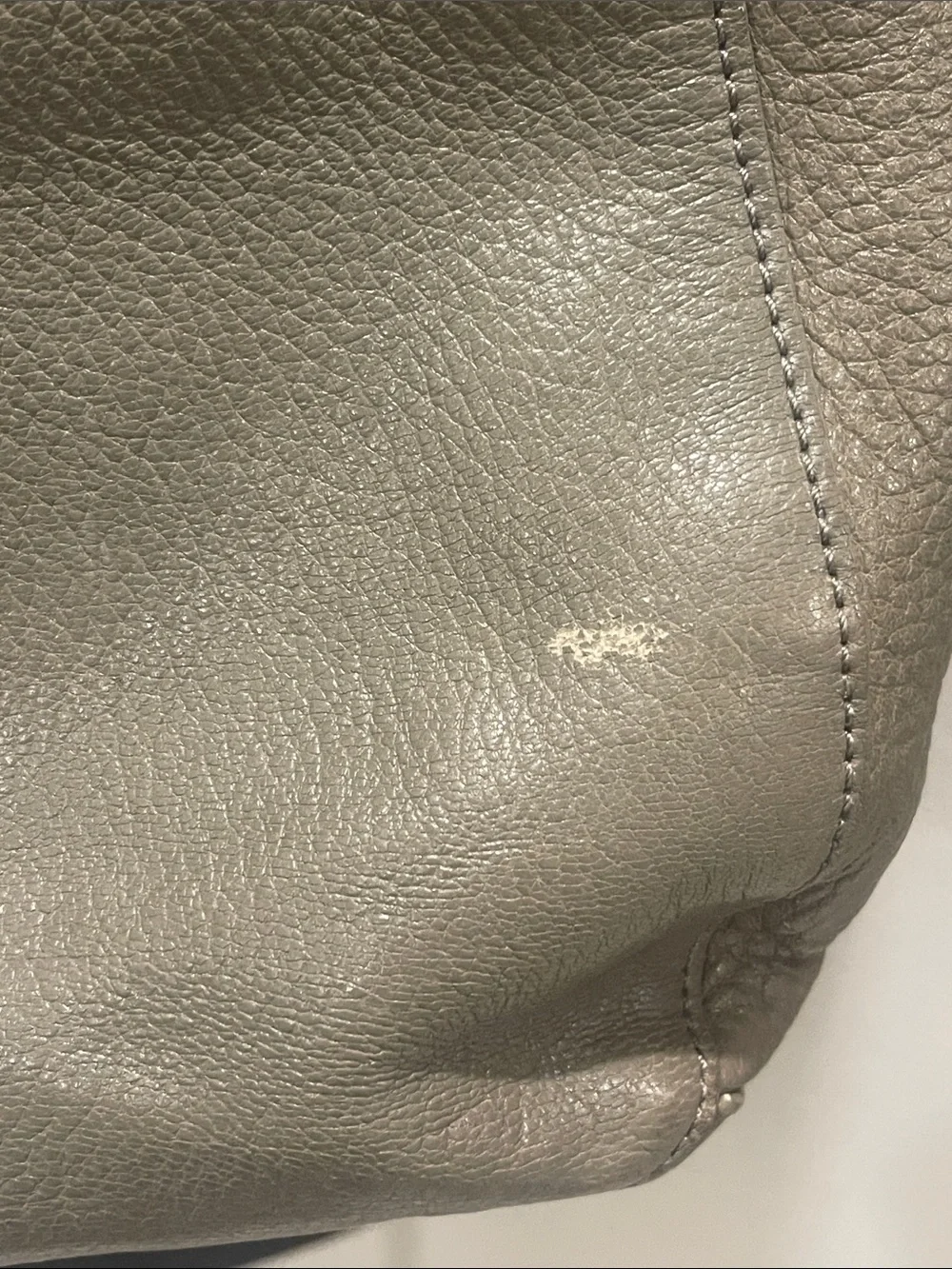 Tory Burch slouchy pebbled leather hobo bag as is